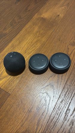 Lot of 3 Amazon Alexa