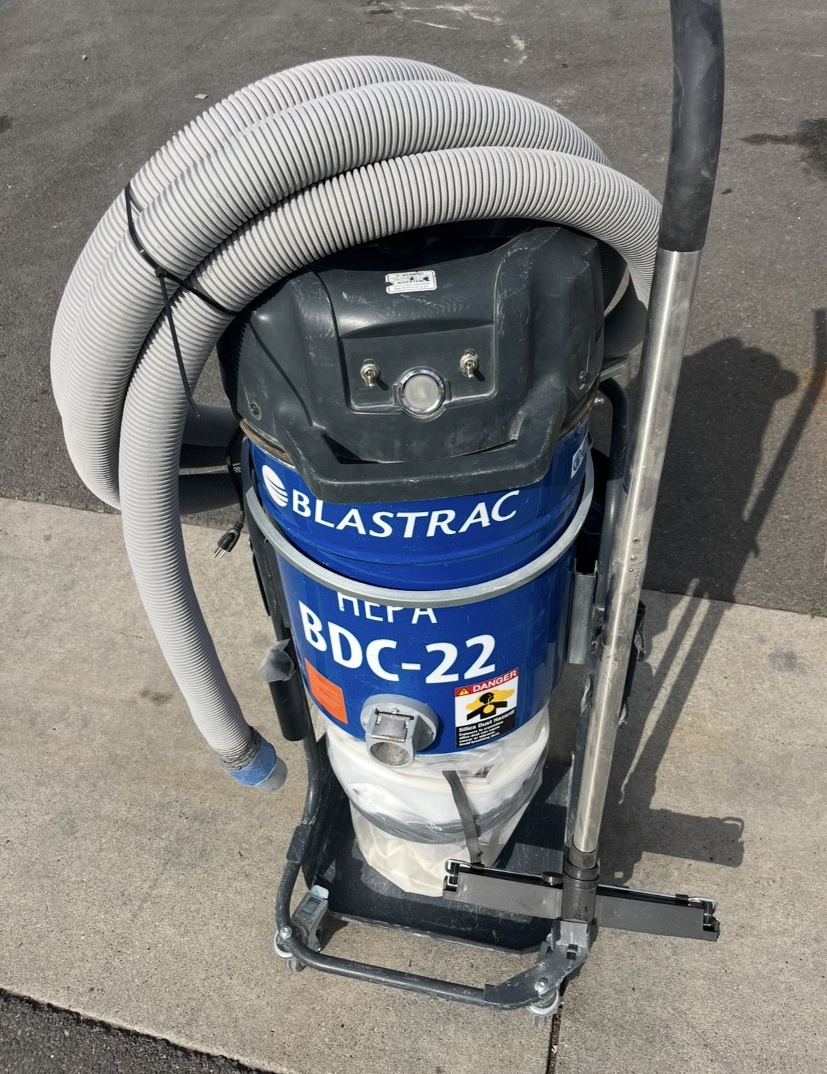 concrete vac blastrac