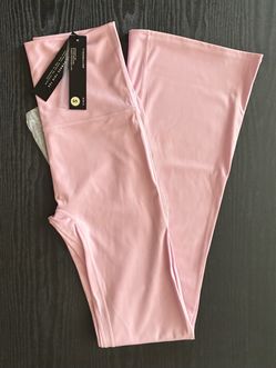 BRAND NEW WITH TAGS! YoungLA W282 Flashback Foldover Flares-Size Small-Grey-Original packaging