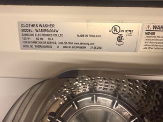 Samsung Washing Machine | Works but Needs Spin Cycle Repair | $125 OBO