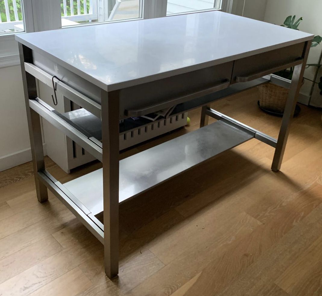 Crate and Barrel Kitchen Island 