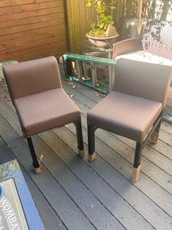 Lounge chairs set of four