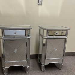 Mirror Bedside Tables