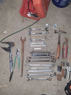 Heavy Duty Tool Lot - Snap-on, Proto USA, Thorsen, Irwin Pry Wrench, Bostitch Hammer