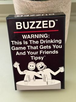 Drinking Game Card Set - Black