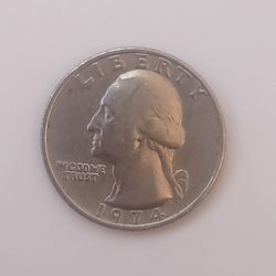 1974 Washington Quarter 