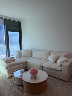 White L sectional - TOV furniture - Cali Modular