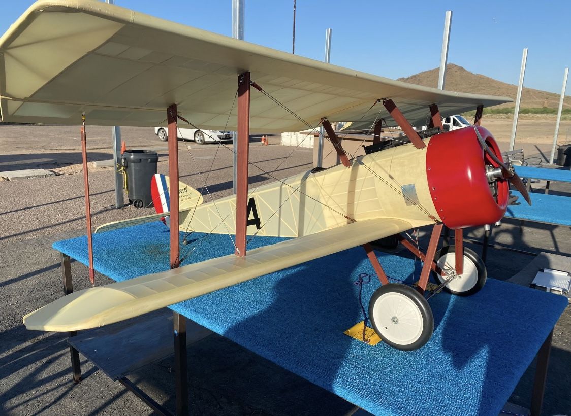 1/3 Scale Balsa USA Sopwith Pup Rc Plane Airplane