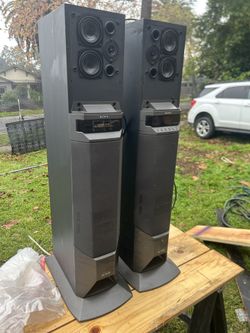 Sony Sava 700 Home Theater Speaker Towers 
