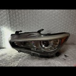 2014 2015 2016 2017 Infiniti Q50 Left Driver Side LED Headlight OEM USED