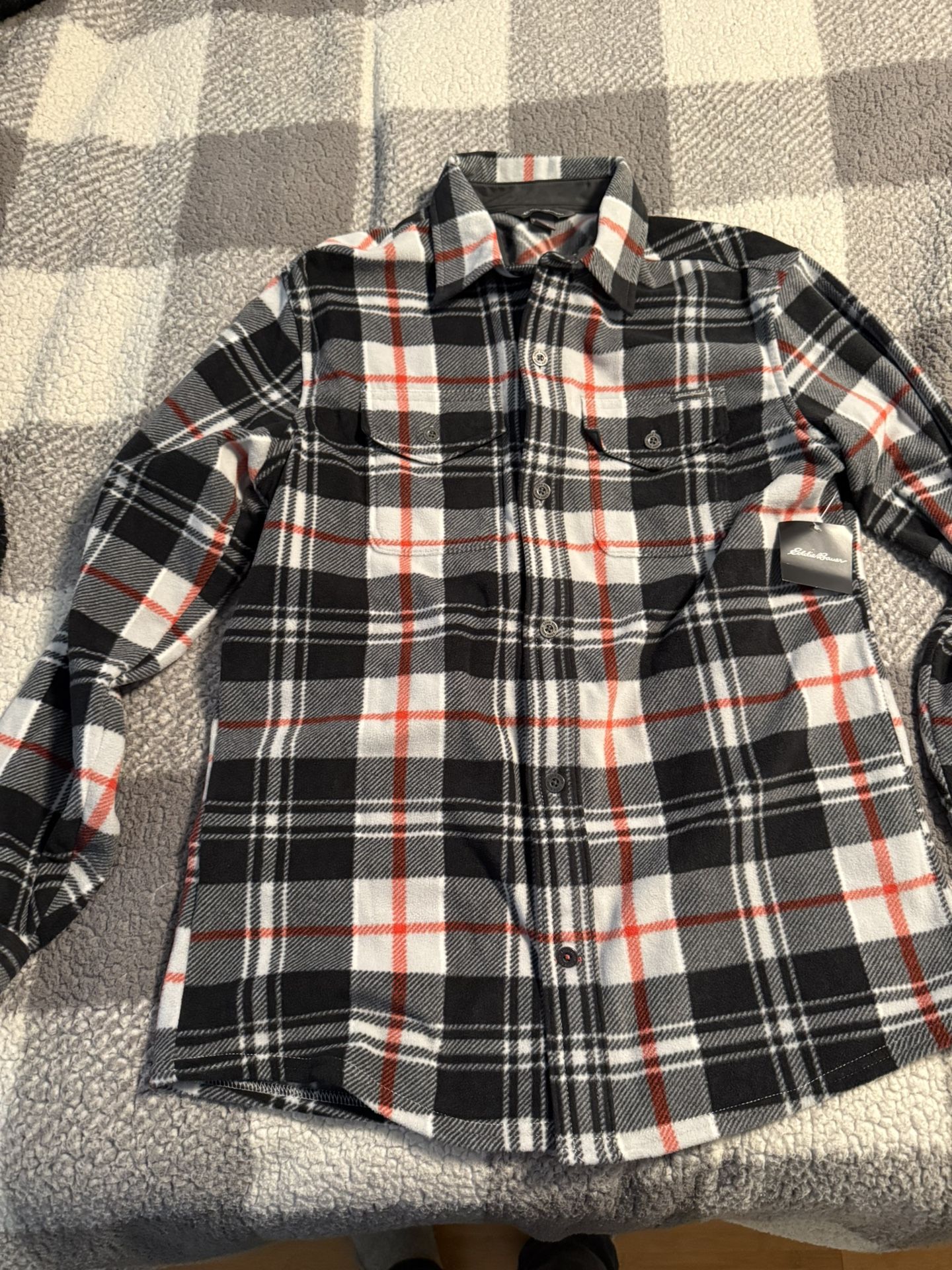 Eddie Bauer Men’s Microfleece Shirt