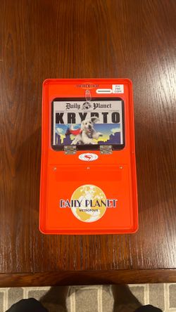 AMC theaters Dailey planet news paper box. 12x7x7