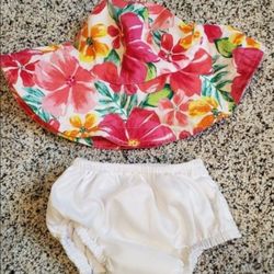 Reusable Swim Diaper + Sun Hat