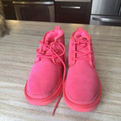 Pink UGG boots Size 8