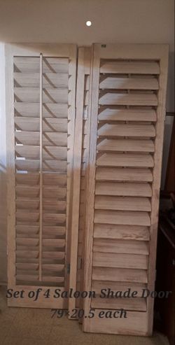 70x20.5inch saloon fold doors