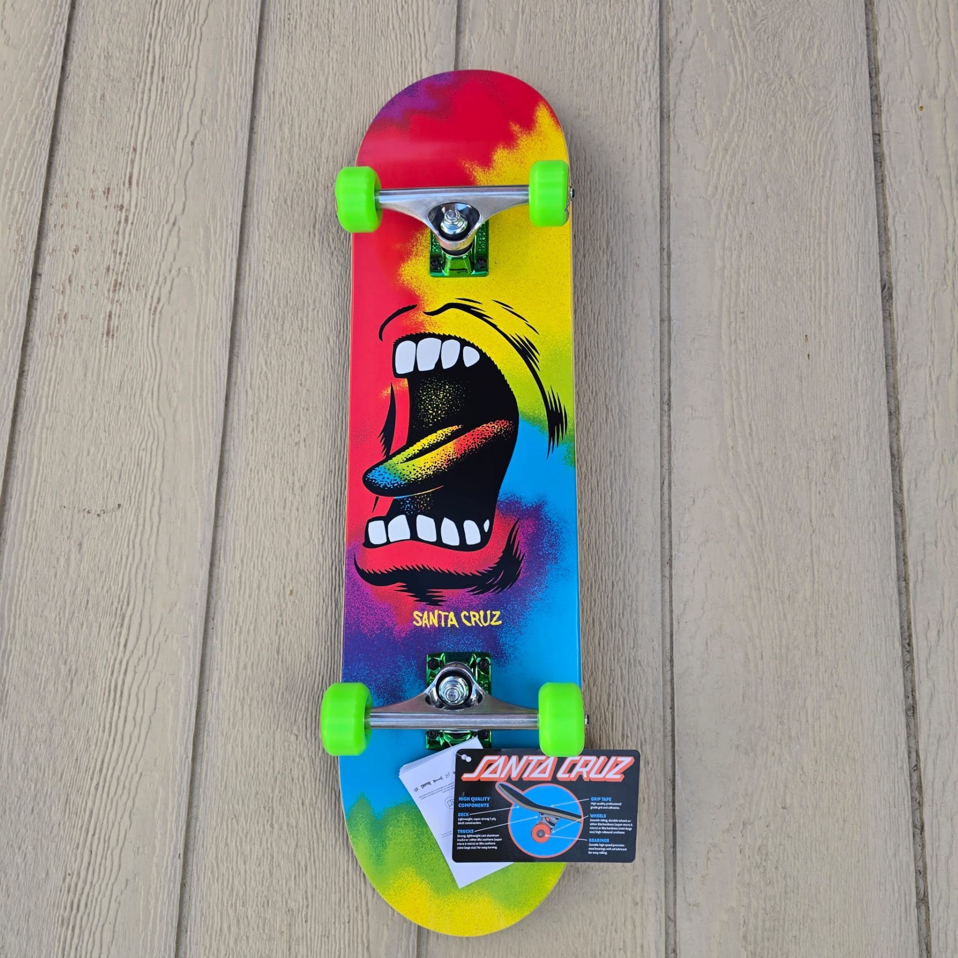 SANTA CRUZ SKATEBOARD SIZE 8.0