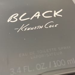 Black Kenneth Cole EDT for Men 3.4 oz