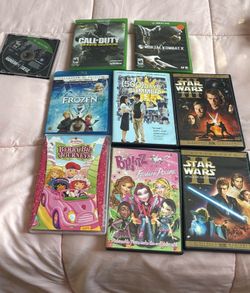 Dvds and xbox