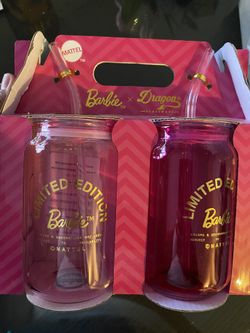 Dragon Drink ware X Barbie 