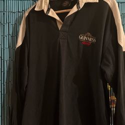 Guinness Rugby Shirt Vintage 