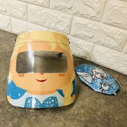 Elsa Full Face Plastic Masks Combo For Kids