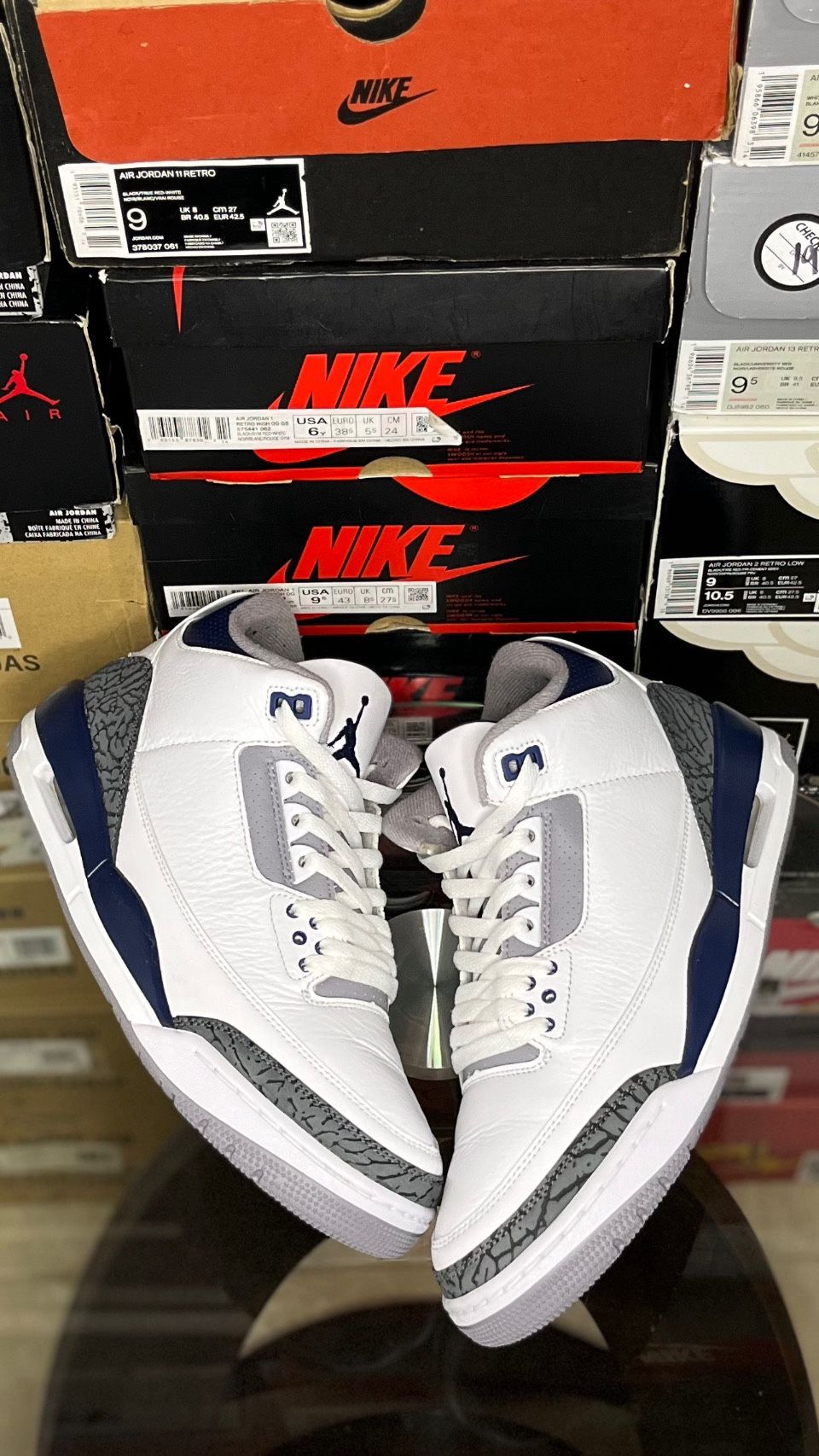 jordan 3 midnight navy 