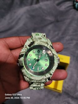 Invicta Aquaplated 50mm Money Watch