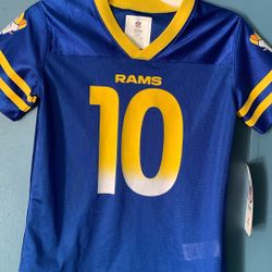 LOS ANGELES RAMS EX PLAYER COOPER KUPP JERSEYS KIDS SIZES AVAILABLE  $15 EACH