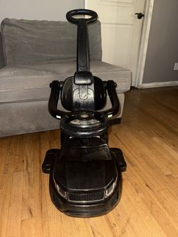 Black Push Cart For Kids 