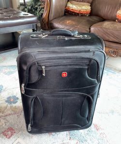 Black SwissGear Suitcase