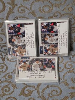 2026 Topps Seattle Mariners Team Set