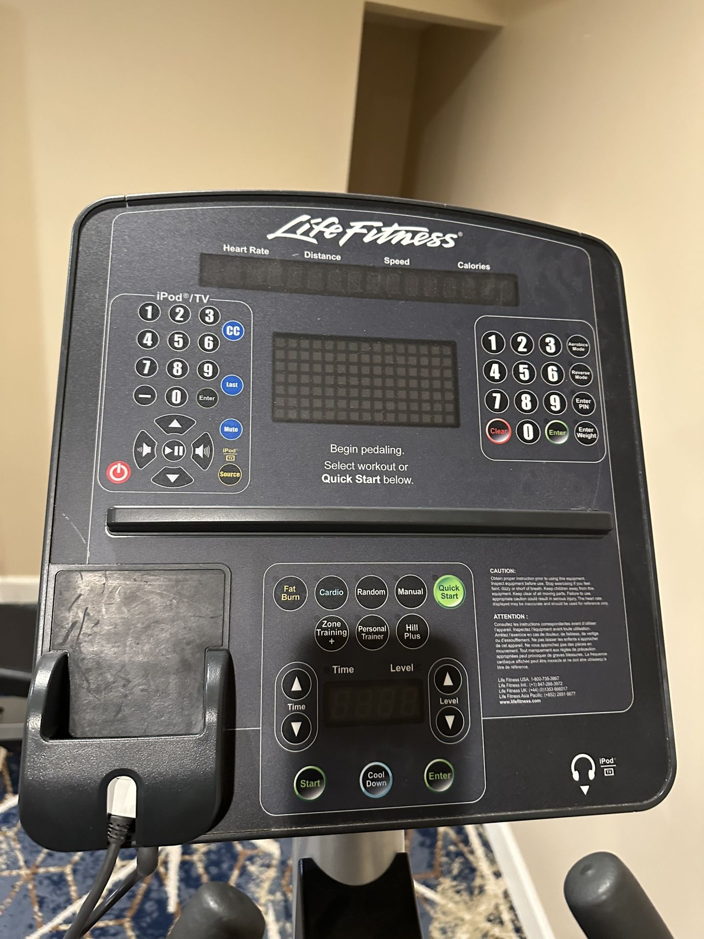 Life Fitness Elliptical Machine