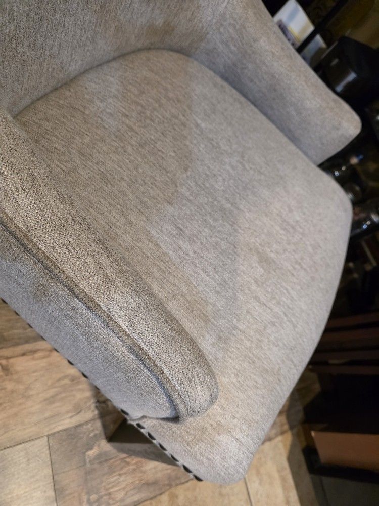 Hacienda Upholstered Dining Arm Chairs – Set of 2