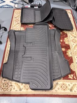 Tesla Model 3 2021-2023 Complete All-Weather Floor Liner Set