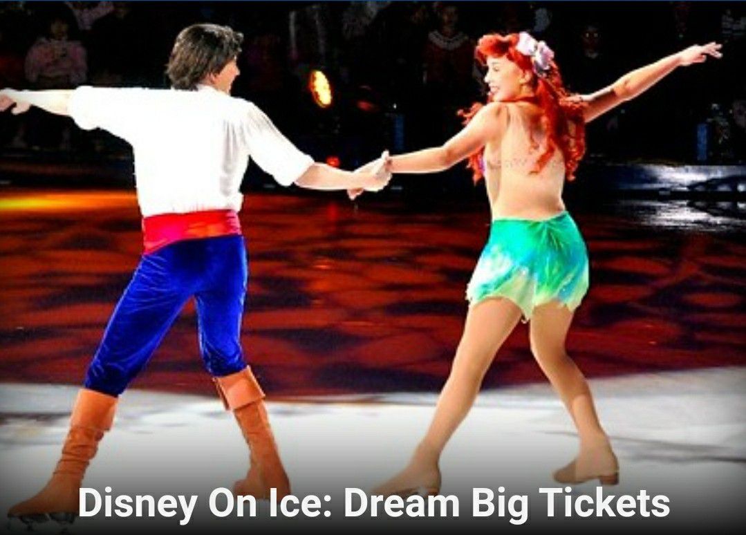Disney On Ice Dream Big X2 Tickets