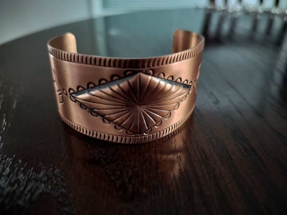 1950s Bell Trading post Copper Bangle