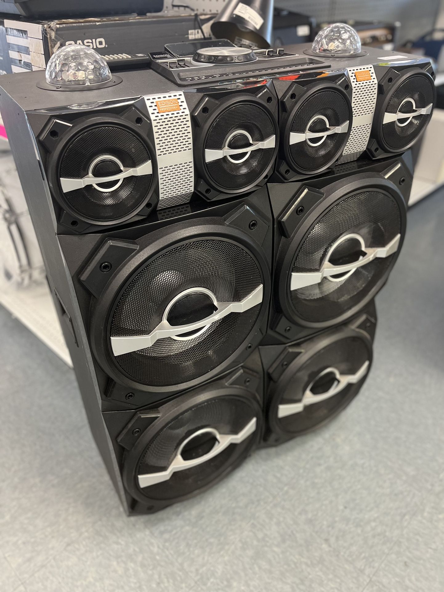 Edison Professional Party System 412 Bluetooth Speaker