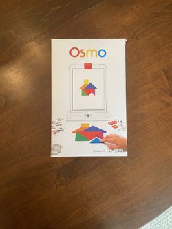 Osmo Genius Kit for Apple iPad TP-OSMO-02/B Creative Game/Problem Solving - base included.