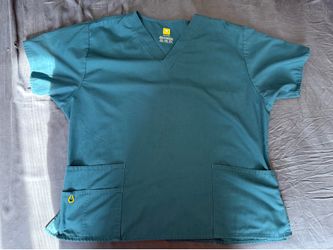 Wonderwink Teal XXL scrub top