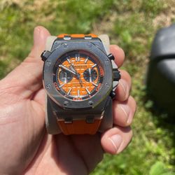 Didun Diver Orange Watch