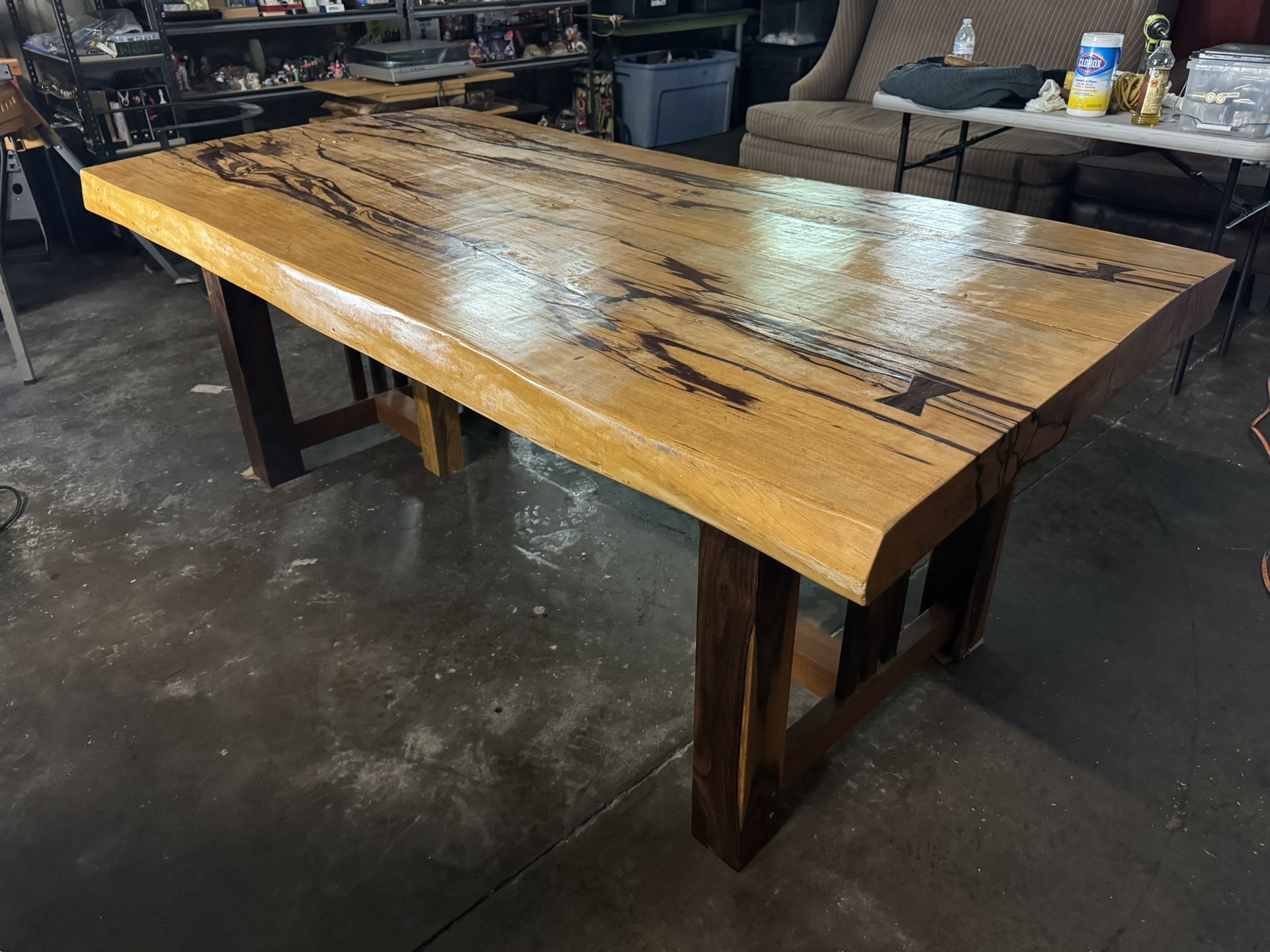 Splalted Maple Live Edge Table