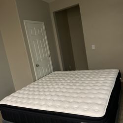 KING STEARNS AND FOSTER MATTRESS AND FREE BOX SPRINGS