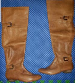 WOMEN'S ALDO LEATHER BOOTS