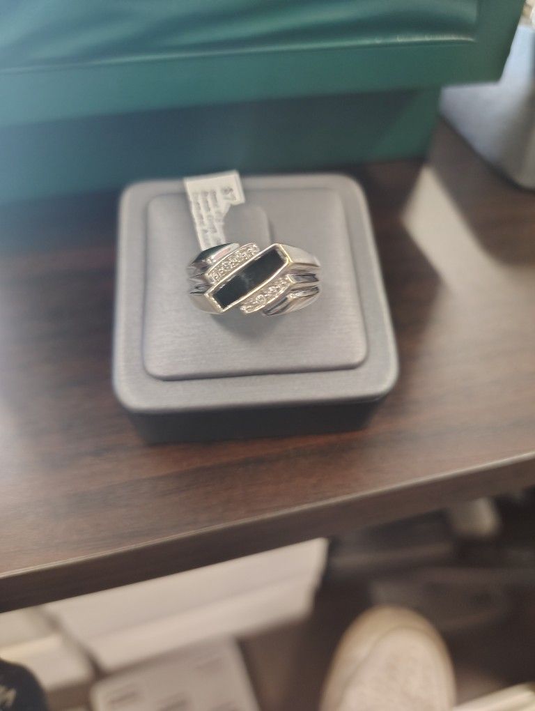 Men's Wg Onyx Ring 
