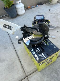 Shop RYOBI ONE+ 18V Cordless 7-1/4 in. Compound Miter Saw