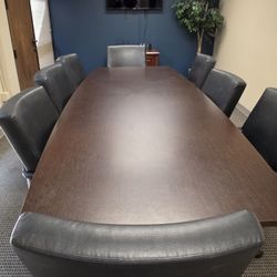 Conference Room Table With Chairs