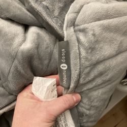 Sleep number weighted blanket