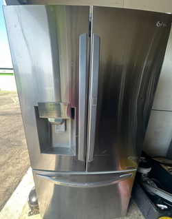 LG 3-Door French Door Refrigerator Stainless Steel