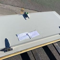 Clearance NSF Walk In Freezer White Door With Frame 103381L1229