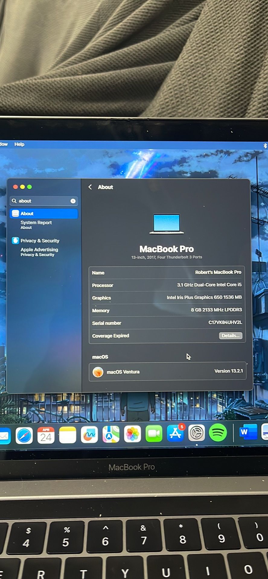 MacBook Pro 2017